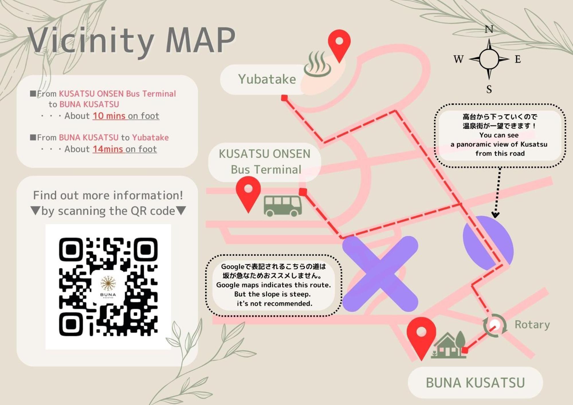 Buna Kusatsu Onsen Inn Eksteriør billede